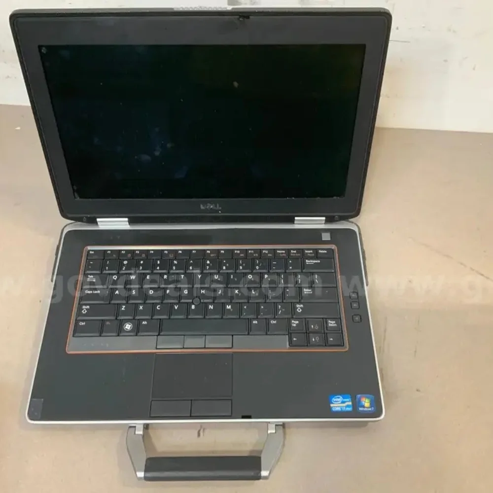 Dell Black and Silver Laptop